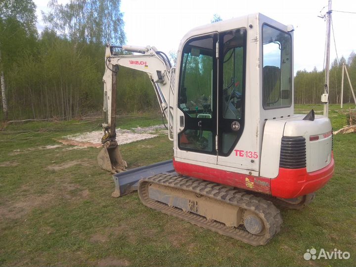 Мини-экскаватор Takeuchi TB 135, 2008