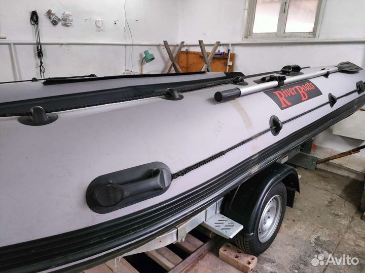 Лодка моторная RB-410 с прицепом