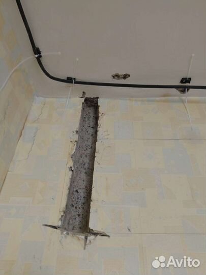 Штробление стен под кондиционер скрытый монтаж