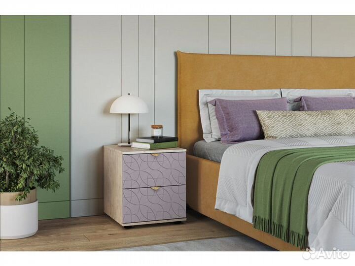 Тумба прикроватная Монблан-1 Lunge Lavanda