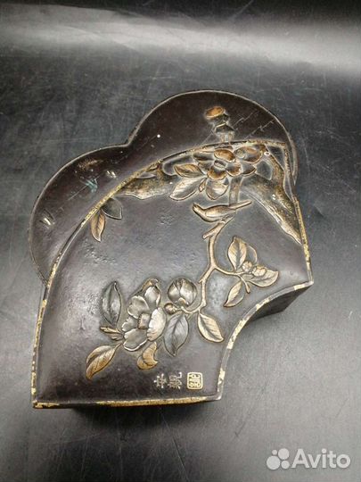 Старинная шкатулка азия 