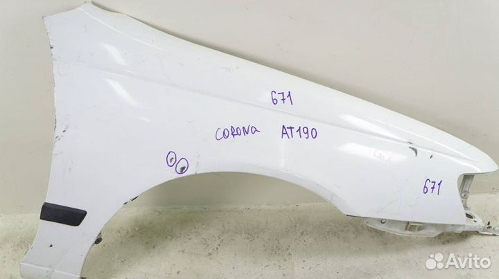 Крыло переднее правое Toyota Corona AT190