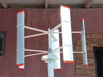 Домашний вертикальный ветрогенератор 100вт