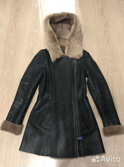 Женская натуральная дубленка