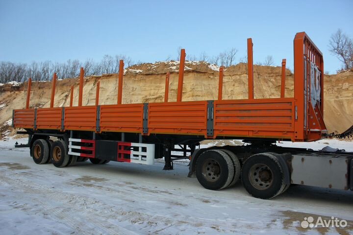 Полуприцеп бортовой AMUR LYR9500JSR, 2023