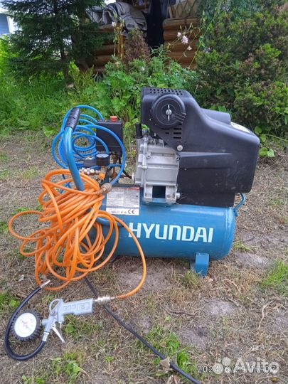 Воздушный компрессор hyundai