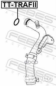 Кольцо уплотнительное системы охлаждения tttraf