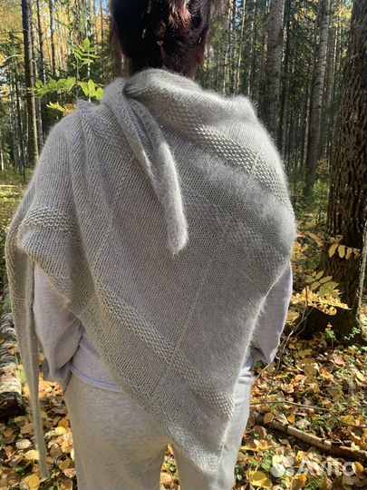 Шаль пух норки