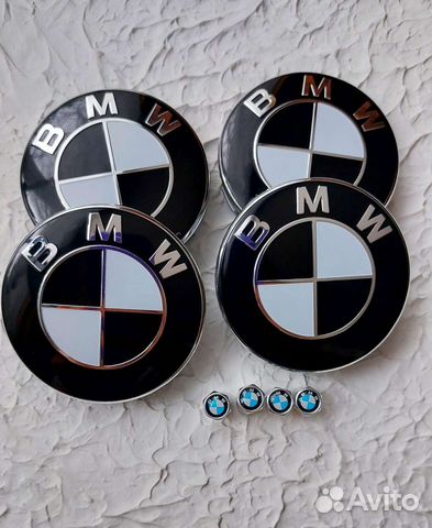 Колпачки на литые диски BMW бмв 68 мм