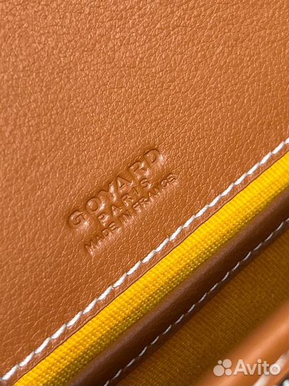 Сумка Goyard Belvedere коричневый