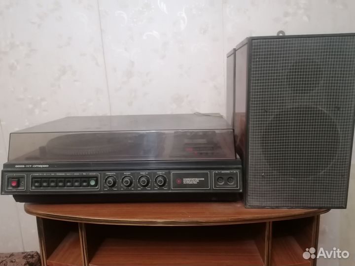 Вега 117 стерео с акустической системой