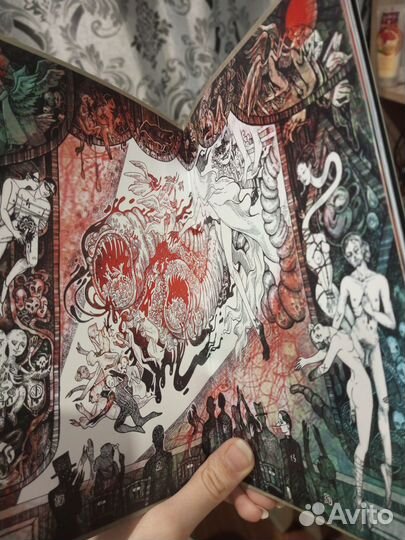 Зин по хоррор персонажам и прочему