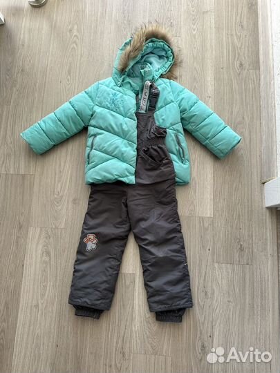 Зимний костюм для девочки 110