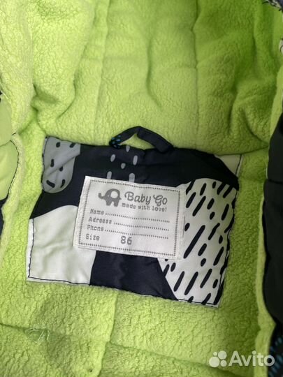 Детский зимний комбинезон 86