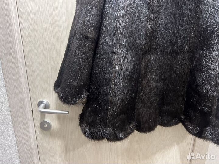 Полушубок из нутрии размер 44