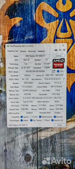 Видеокарта ASRock Radeon RX 6600 XT Challenger OC