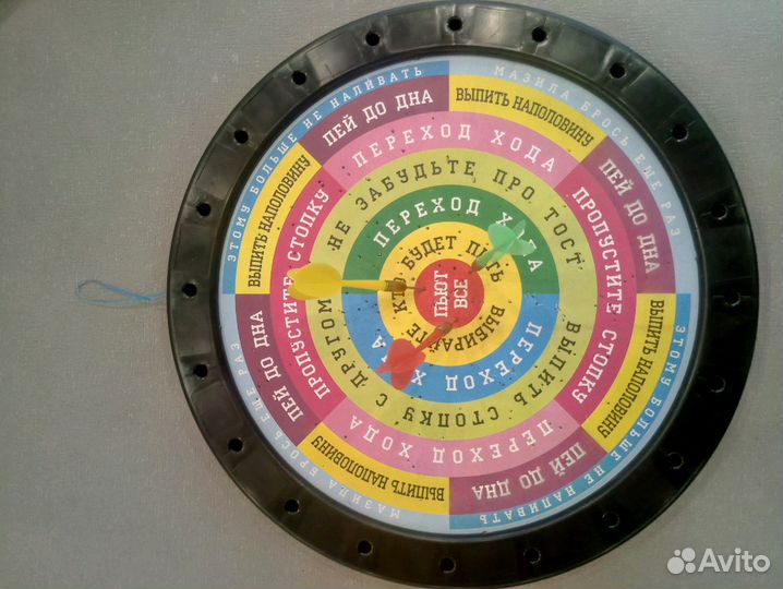 Алкогольный дартс