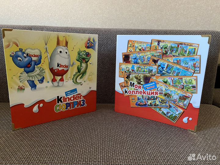 Папка для вкладышей киндер сюрпризов