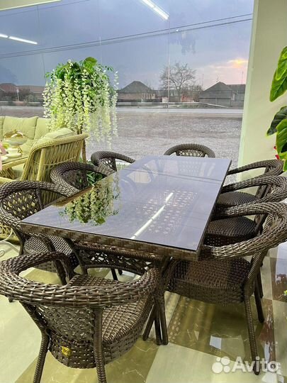 Садовая мебель из ротанга