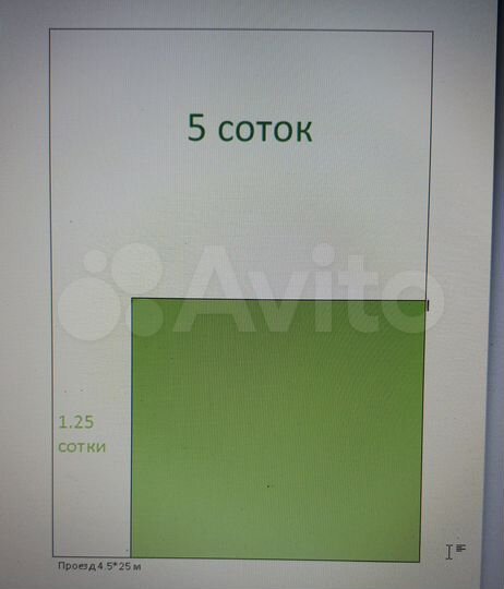 Участок 6,3 сот. (ИЖС)