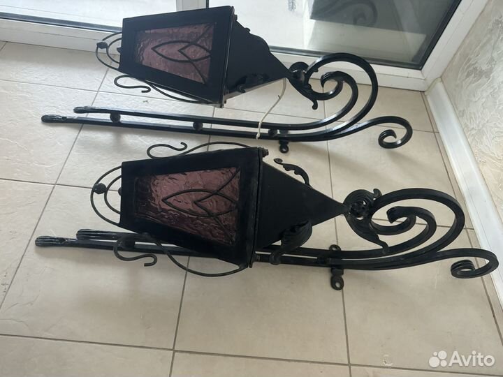 Фонарь уличный настенный