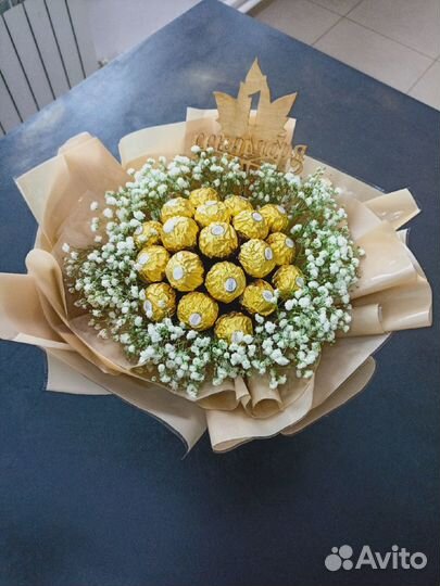 Конфетные букеты Вкусные Сладкие Съедобные букеты