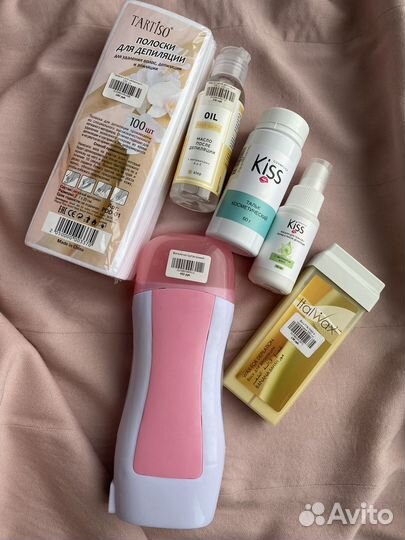 Воскоплав картриджный для депилиции, тальк, масло