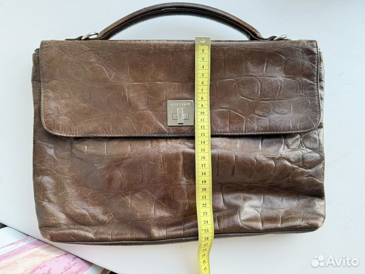 Женский кожаный портфель