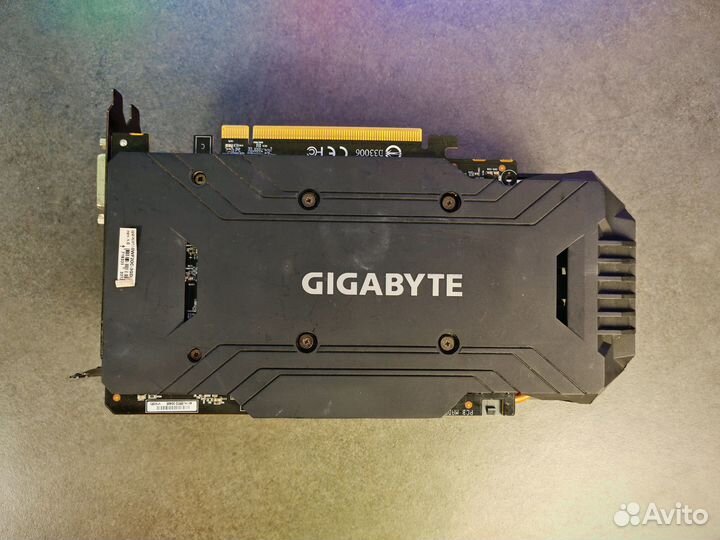 Gigabyte windforce 2X GTX 1060 3GB