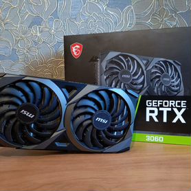 Видеокарта RTX 3060 12 гб Ventus2x MSI