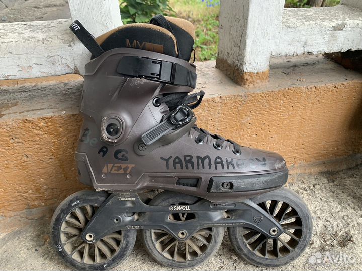 Роликовые коньки powerslide next 125mm