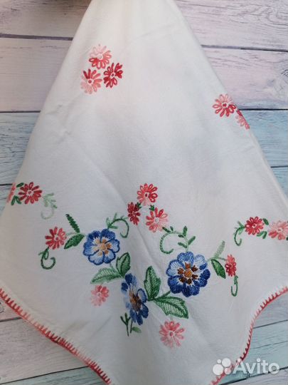 Скатерть(салфетка) ручная вышивка
