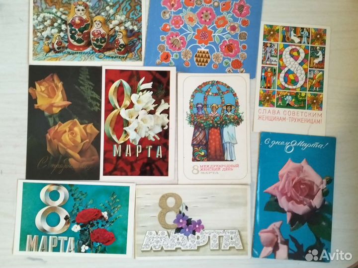 Коллекционные открытки, СССР