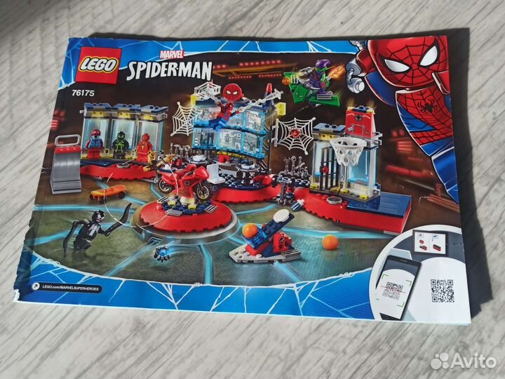 Инструкции к lego, Лего инструкция Spiderman