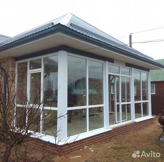 Остекление беседки