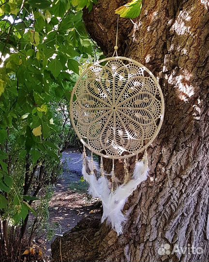 Ловец снов, панно макраме