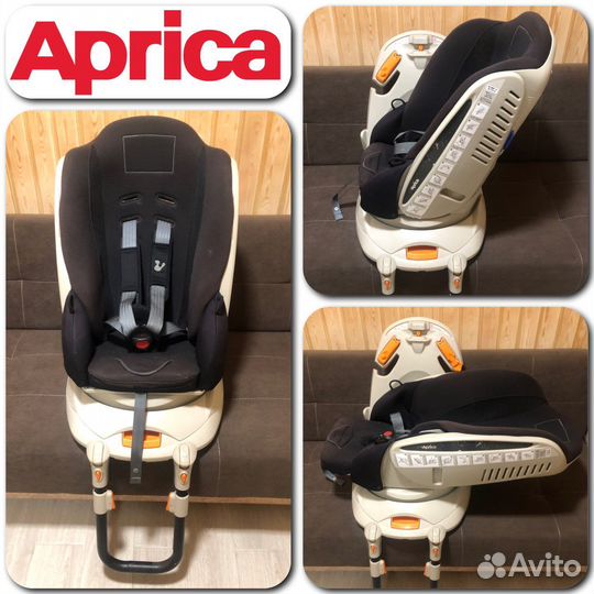 Aprica Bettino Японское лежачее авто кресло