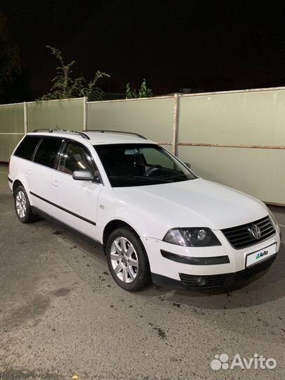 Volkswagen Passat 1.9 МТ, 2002, 225 648 км