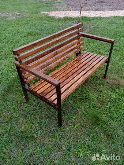 Скамейка садовая профиль дерево