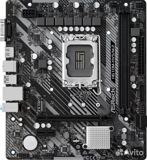Новая материнская плата ASRock H610M-HVS/M.2 R2.0