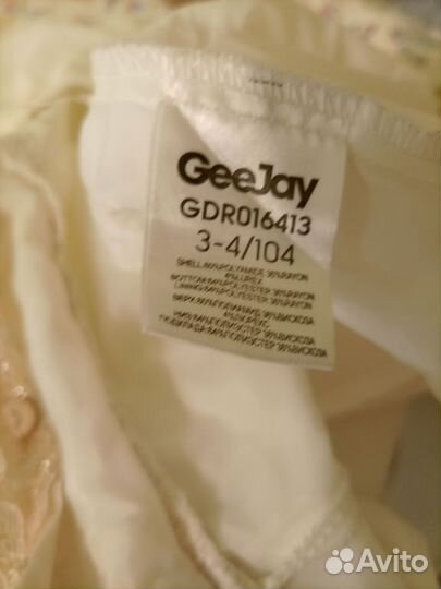 Детское нарядное платье 104