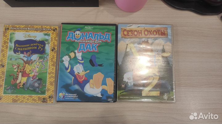 Мультики Disney на дисках