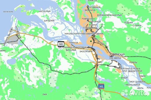 Карты Архангельской области к навигаторам Гармин