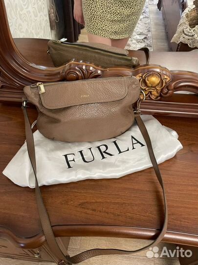 Сумка Furla кроссбоди оригинал Италия кожа