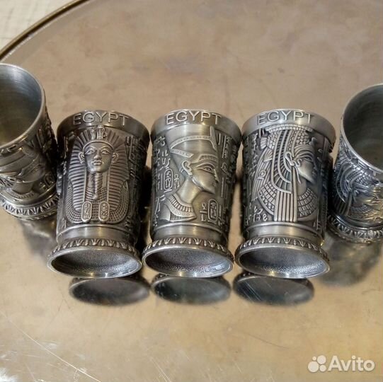 Стопки металл набор 6 шт