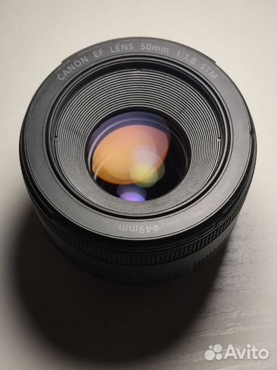 Объектив Canon ef 50mm f 1 8 stm