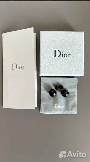 Серьги Dior