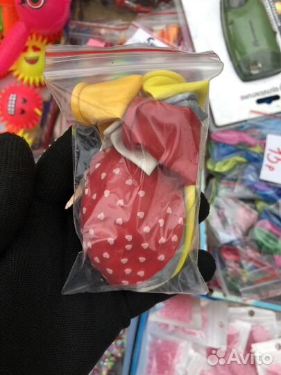 Воздушные шары в упаковках 5шт комплект