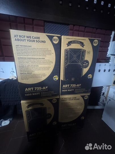 Rcf 735 A колонки