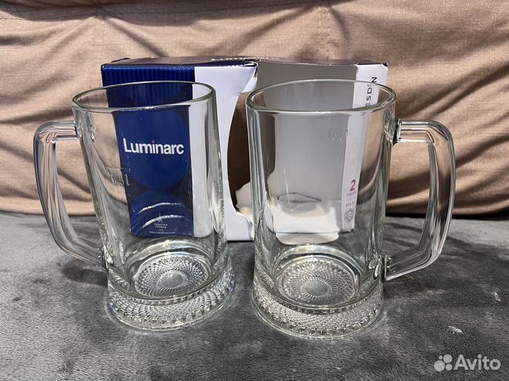 Кружка пивная Luminarc 500 мл, набор 2 шт